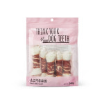 더주스 띵독 강아지껌 소고기딩고껌 6P, 240g, 1개 : 너구리의가방