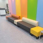 D29 학교쇼파 도서관 위클래스 은행 관공서 병원 복도 대기실 로우소파 1000mm : DDS SOFA