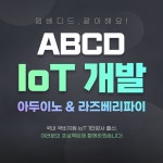 IoT 임베디드 라즈베리파이 사물인터넷 아두이노 개발 클래스 포트폴리오 제작 : 레인템포랩