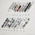 유리 밀봉 희귀 요소 샘플 세트, Ni 교육에서 수집, Ti Cr Mn Fe Cu Zn SnnbSi Bi SbTe Al Mo W, 18 가지 : 도원리치