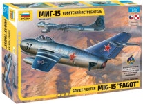 즈베즈다 비행기 7317 1/72 Soviet Fighter MiG-15 Fagot : Neighbor Hobby