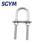 볼트너트 나사볼트 너트 프레임 스트랩 U 볼트 304 스테인리스 스틸 패스너 M4 M5 M6 M8 M10 M12 26mm 30mm 50mm 내부 너비 핫 1 개... 