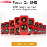 Daly 스마트 BMS 인버터 태양광 RV용 블루투스 앱 4S Lifepo4 8S 16S 30A 40A 120A 200A 300A 400A 500A : 노블레스U