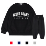 웨스트코스트 소프트 기모맨투맨+조거팬츠 트레이닝 세트 : 글래드블리스