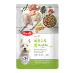 바우와우 강아지간식 치즈샌드 믹스, 120g, 1개 : 펫타곤
