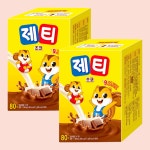 제티 쵸코렛맛 80T+80T 코코아음료 코코아가루 핫초코 핫코코아 초코파우더 밀크초코 : 베리페리Very Peri