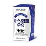롯데푸드 파스퇴르 전용목장 1급A 멸균 우유 200ml : marketyoo