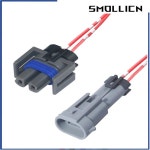 Delphi 자동 방수 소켓 에어컨 압축기 와이어 하네스 플러그 2 핀 1216 H1348-2P : 르이컴퍼니