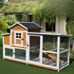 야외 닭장 케이지 토끼집 고양이집 실외 원목 하우스 : 애시컴퍼니