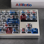 투명 키캡 기계식키보드키캡 DEADLINE AirRatio 131key + : Seasover