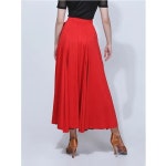 여성 의상 라틴 전문 공연 살사 스커트 무대복 라인댄스 스타일 무대 : 블러썸33