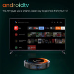 TV 동글이 구글 보이스 리모컨 포함 이파이 BT 스마트 박스 W2 ATV 안드로이드 11 Amlogic S905W2 지지대 4K AV1 2.4 및 5G 2G16G 4G32G... 