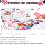 불교 그림 신의 손 5D 대형 다이아몬드 컬렉션 아담의 창조 풀 DIY 모자이크 자수 A704 : 셀러유니로