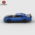 레고 호환 블럭 MOC 브릭 카마로 Zl18 Z28 레이싱 스포츠카 기술 차량 스피드 챔피언 레이서 빌딩 블록 자동차 차고 남아용 DIY 장난감... 