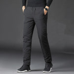 SUNFC 오리털 덕다운 팬츠 겨울 남성 방한 패팅팬츠 경량 방품 작업복 : SUNFC