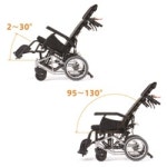 (주)미키코리아메디칼 알루미늄 수동휠체어 [침대형] CRT-WR : 통일메디컬