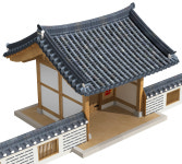 편안한옥 문간채(1D형) 이동식한옥/한옥/이동식 주택/이동식 목조주택 : 편안한옥