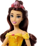 Mattel 디즈니 공주 인형, 반짝이는 의류 및 액세서리가 포함된 Belle Posable 패션 인형, 디즈니 영화 장난감 : 글로벌동주
