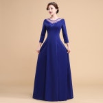 우아한 시스루 시니어 합창복 성가복 합창단 드레스 연주복 소프라노 독주회 성악가 무대의상 : 수니라운지