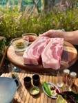 한돈 삼겹살 유황 돼지 1kg 구이용 숯불용 : 유황맛돈