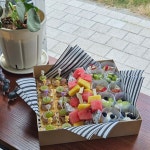 제주 다과 박스케이터링 홈파티 연말 핑거푸드 단체샌드위치 도시락 : 파티앤과일