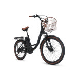 AU테크 스카닉 GT 여성용 바구니 전동 전기자전거 36V 5Ah : AU테크