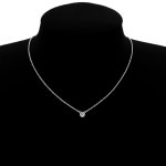 티파니 바이더야드 싱글 다이아몬드 목걸이 티파니 여자 목걸이 : 펠라 luxury