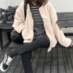 양털블루종 야상 양면점퍼 후리스 : 스머프몰