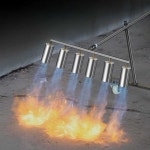 화염방사기 축산 농장 대형 롱토치 6구 소독 토치 : 퍼센티몰