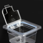 PC 밧드 노칭 이지커버 바트 진열 반찬통 뚜껑 1/6 : 핸썸키친