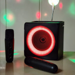 블루투스 노래방 마이크 가정용 이동식 노래방 기계 차량용 강의용 무선 마이크 : 더본커머스