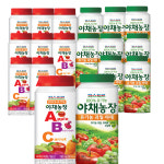 파스퇴르 100%유기농 야채농장190ml 과일야채/ABC주스(택 20팩) : 파스퇴르365