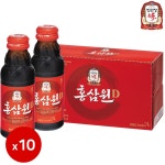(정관장) 홍삼원D 100ml 10입 자양강장제 피로회복음료 : 상주에프앤비