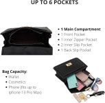 여성용 Scarleton 핸드백 지갑 크로스바디 백 스카프가 달린 탑 핸들 숄더백 H2065 : 모모스토리마켓