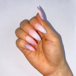 베뉴네일 코튼 캔디 아몬드 네일팁 : BENEW NAIL