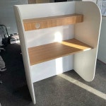 자매방 독서실 책상 수험생 고시생 공부 면학 가림막 : 무늬박스