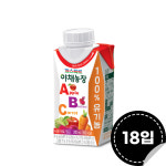 ABC주스 파스퇴르 야채농장 유기농주스 200ml (20입) 상온보관제품 : 파스퇴르365