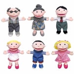 청양토이 교재교구 구연동화 손인형 가족구성(6종) : 카시오마켓