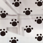 패턴 미니 동물 발자국 2 스티커 개 고양이 동물 발모양 발바닥 : 그림놀이터