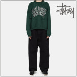 스투시 스포츠 릴렉스드 오버사이즈 크루넥-파인 Stussy Sport Relaxed Oversized Crew Crew Pine : 유일 상사