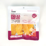견묘양품 말랑쫀득 꿀고구마 200g  넓적형 고구마 말랭이 강아지 간식 훈련보상 : 드몽드펫샵