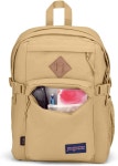 JanSport 메인 캠퍼스 FX 백팩 - 가죽 트림이 포함된 15인치 노트북 팩이 여행 또는 업무용 책가방 카레 : 모모스토리마켓
