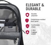 Victorinox Swiss Army Altmont Professional Essential 노트북 백팩 블랙 : 모모스토리마켓