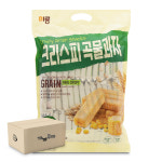 미룡 크리스피 곡물과자 650g (1박스-6개) : 까까무까