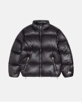 스투시 다운 푸퍼 패러슈트 립스탑 3컬러 STUSSY DOWN PUFFER PARACHUTE RIPSTOP 23FW : 블랙힙