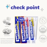 수분가득 치약 세트 시카 치약 상쾌한 치약 바몽 바질(100g x 2) : 프롬두리