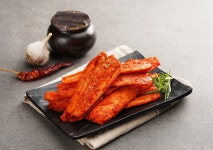 원금숙명인의 운산농장 고추장더덕장아찌 500g : 운산농장