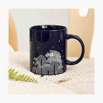 [알라딘 굿즈] 나전칠기 용 문양 머그 - 남색 : 알라딘