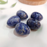 대형 에그 소달라이트 천연원석 핸드스톤 애완 펫스톤 : 별빛수집가