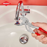 크니펙스 81 13 250 파이프 그립 플라이어 크롬도금 사이펀 커넥터(2월출고 예약판매) : 크니펙스 공식파트너